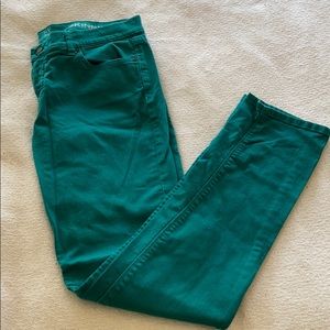 •New York & Company• Teal Liw Rise Skinny Jean